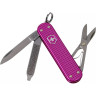 Нож-брелок Victorinox Classic SD Alox Flamingo Party 0.6221.251G